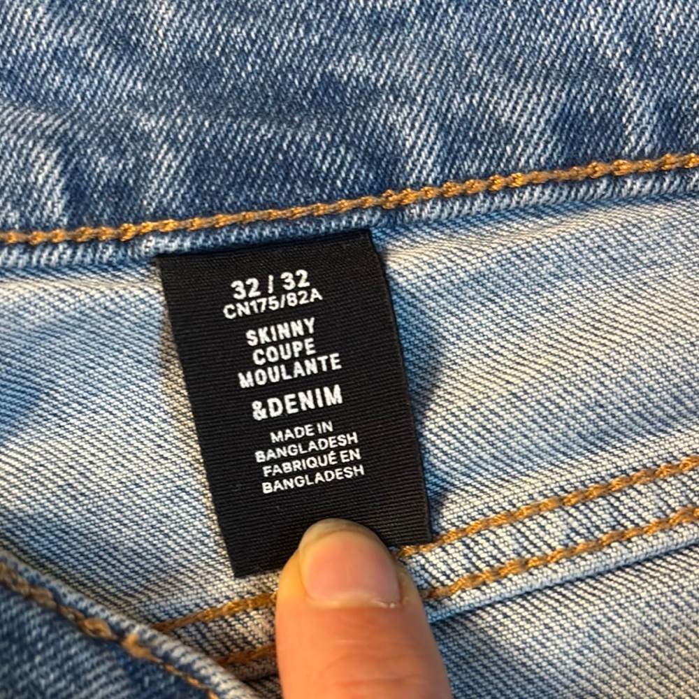 H&M Blue Jeans NWT skinny - Picture 4 of 5